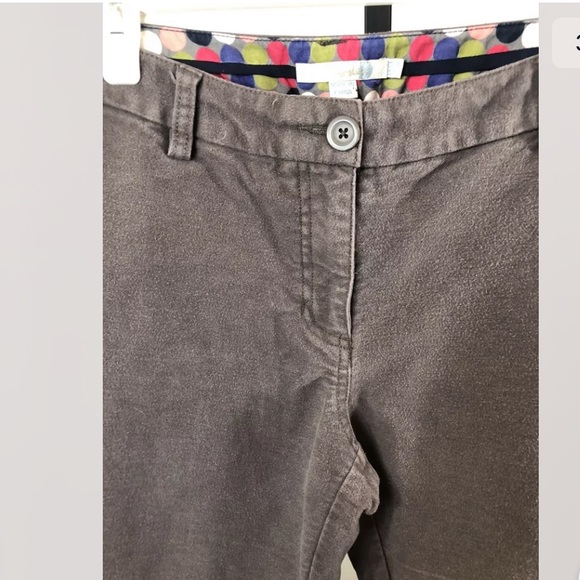 Boden Straight Leg Pants Size 8L Brownish Gray - Picture 3 of 9